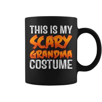 This Is My Scary Grandma Funny Halloween Costume Coffee Mug | Mazezy UK
