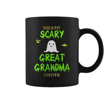 This Is My Scary Great Grandma Costume Halloween Lazy Easy Coffee Mug | Mazezy DE