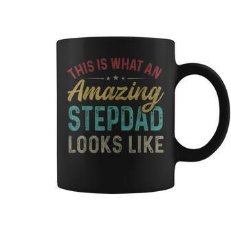 This Is What An Amazing Stepdad Looks Like Fathers Day Coffee Mug | Mazezy