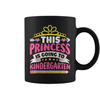 This Princess Is Going To Kindergarten Girls Back To School Coffee Mug - Thegiftio UK