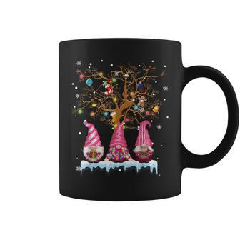 Three Nordic Gnomes Winter Christmas Swedish Elves Xmas 2023 Coffee Mug - Seseable