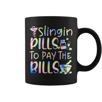 Tie Dye Educated Drug Dealer Humor Pharmacist Pills Medicine Humor Funny Gifts Coffee Mug | Mazezy