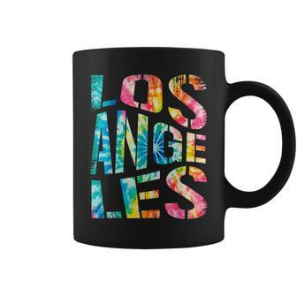 Tie Dye Los Angeles La California State California Republic Coffee Mug | Mazezy