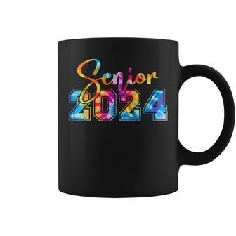 Tie Dye Senior 2024 Class Of 2024 First Day Of School Junior Coffee Mug - Monsterry