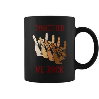 Together We Rock Coffee Mug - Monsterry
