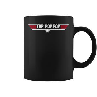 Top Pop Pop Funny Fathers Day Dad Grandpa Gifts Coffee Mug | Mazezy