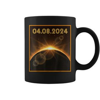 Total Solar Eclipse 2024 Usa Totality April 8 2024 Coffee Mug - Monsterry DE