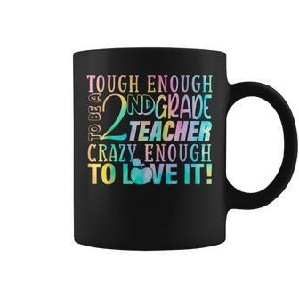 Tough Enough To Teach 2Nd Teacher Grade Back To School Coffee Mug - Monsterry UK