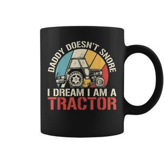 Tractor Dad Fathers Day Funny Farm Farming Farmer Papa Gift For Mens Coffee Mug | Mazezy