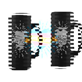 Transgender Flag Day Mtf Ftm Pride 2023 Love Is Love Coffee Mug | Mazezy