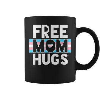 Transgender Mom Free Hug - Trans Mom Pride Hug Outfit Gift Coffee Mug | Mazezy