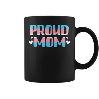 Transgender Proud Mom - Mom Transgender Pride Outfit Gift Coffee Mug | Mazezy