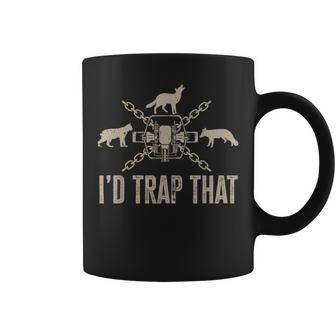 Trapping Id Trap That Trap Hunting Trapper Coffee Mug - Thegiftio UK
