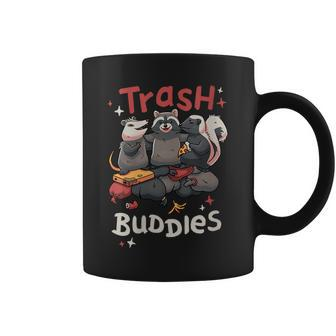 Trash Buddies Animal Best Friends Coffee Mug | Mazezy