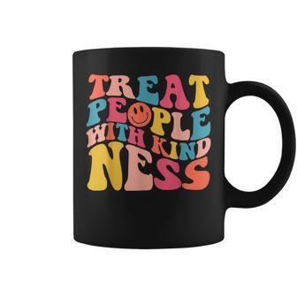 Treat People With Kindness Trendy Preppy  Coffee Mug