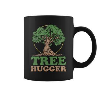 Tree Hugger Retro Vintage Environmental Nature Lover Coffee Mug - Seseable