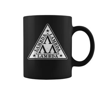 Tri Lambda Fraternity Adams College 1984 Coffee Mug | Mazezy