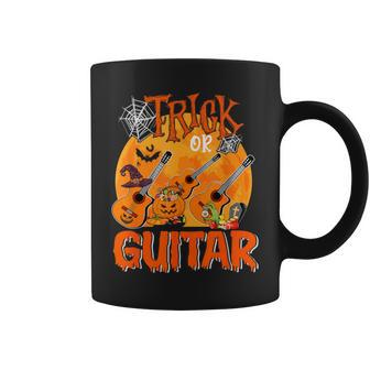 Trick Or Guitar Halloween Musical Costume Witch's Hat Coffee Mug | Mazezy