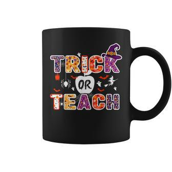 Trick Or Teach Teacher Halloween Costume 2023 Coffee Mug - Monsterry