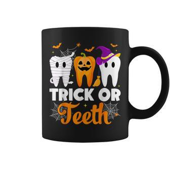 Trick Or Th Halloween Costumes Dental Assistant Dentist Coffee Mug - Seseable