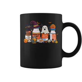 Trick Or Treatment Halloween Fall Rn Er Lp Icu Nurse Doctors Coffee Mug - Seseable