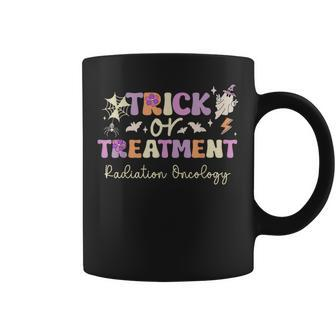 Trick Or Treatment Halloween Radiation Oncology Rad Therapy Coffee Mug