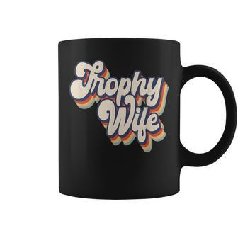 Trophy Wife Retro Style Coffee Mug | Mazezy