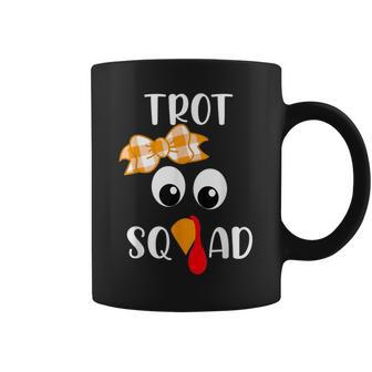Trot Squad Running Costume Thanksgiving Marathon Turkey Trot Coffee Mug | Mazezy