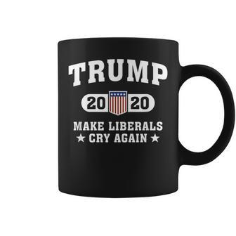 Trump 2020 Make Liberals Cry Again Coffee Mug | Mazezy