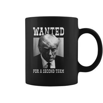 Trump Hot Wanted For Second Term 2024 Coffee Mug - Seseable