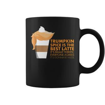 Trumpkin Spice Latte Pumpkin Coffee Fall For Coffee Lovers Coffee Mug | Mazezy