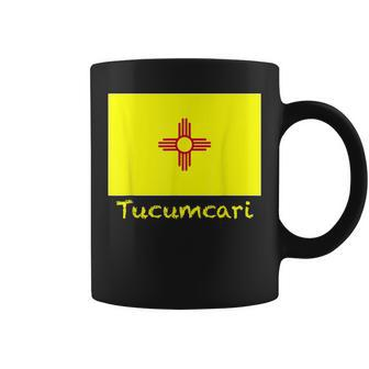 Tucumcari New Mexico Usa Flag Souvenir Coffee Mug | Mazezy