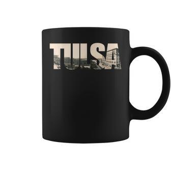 Tulsa Oklahoma Downtown 1909 Coffee Mug | Mazezy