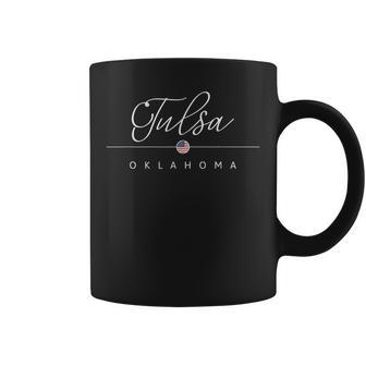 Tulsa Oklahoma Ok On Tulsa Coffee Mug | Mazezy