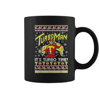 Turboman It's Turbo Time Ugly Coffee Mug - Seseable