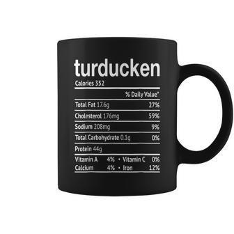 Turducken Nutrition Facts 2020 Thanksgiving Christmas Food Coffee Mug | Mazezy