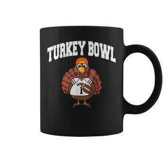 Turkey Bowl Thanksgiving Football Game Coffee Mug | Mazezy