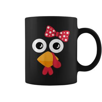 Turkey Face Trot Cute Thanksgiving Running Coffee Mug | Mazezy