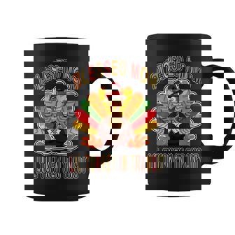 Turkey In Transit Funny Thanksgiving Pregnancy Announcement Coffee Mug | Mazezy