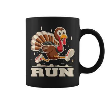 Turkey Run Costume Thanksgiving Running Turkey Trot Coffee Mug | Mazezy