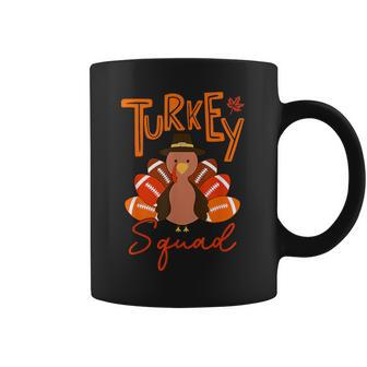 Turkey Squad Thanksgiving Day 2023 Football Autumn Coffee Mug | Mazezy