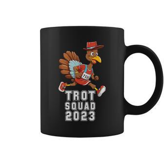 Turkey Trot Squad Thanksgiving Day Run 2023 Coffee Mug - Thegiftio UK