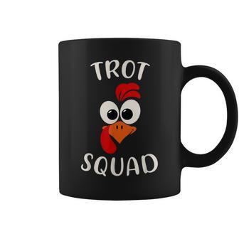 Turkey Trot Squad Thanksgiving Day Running Costume Coffee Mug - Seseable