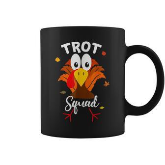 Turkey Trot Squad Thanksgiving Running Family Matching Coffee Mug - Seseable