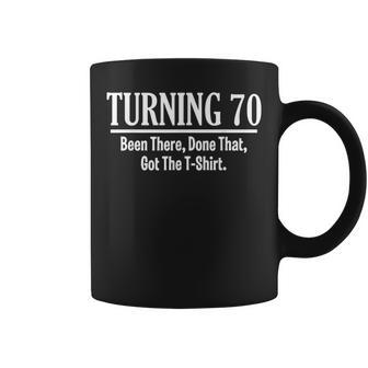 Turning 70 70Th Birthday Grandpa Grandma Coffee Mug | Mazezy