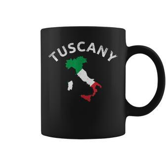 Tuscany Italy Italian Flag Vintage Classic Men Women Coffee Mug | Mazezy