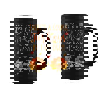 Twin Pregnancy Announcement Baby Reveal Thanksgiving Coffee Mug | Mazezy