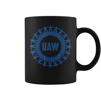 Uaw Strike Red United Auto Workers Picket Sign Coffee Mug - Thegiftio UK