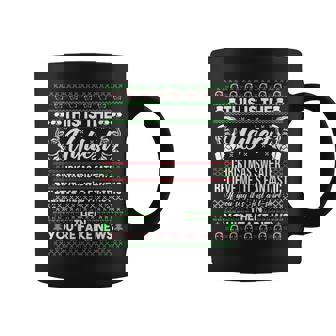 This Is The Ugliest Christmas Sweater Ugly Christmas Sweater Coffee Mug - Monsterry