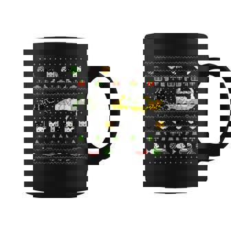 Ugly Christmas Cat Sweater- Christmas Coffee Mug | Mazezy
